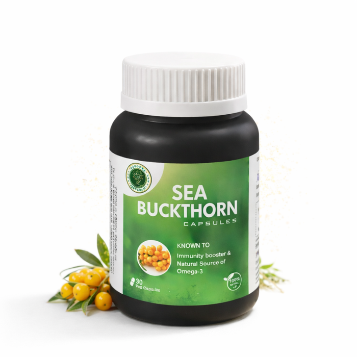 Sea Buckthorn Capsules – Skin, Immunity & Antioxidant Support