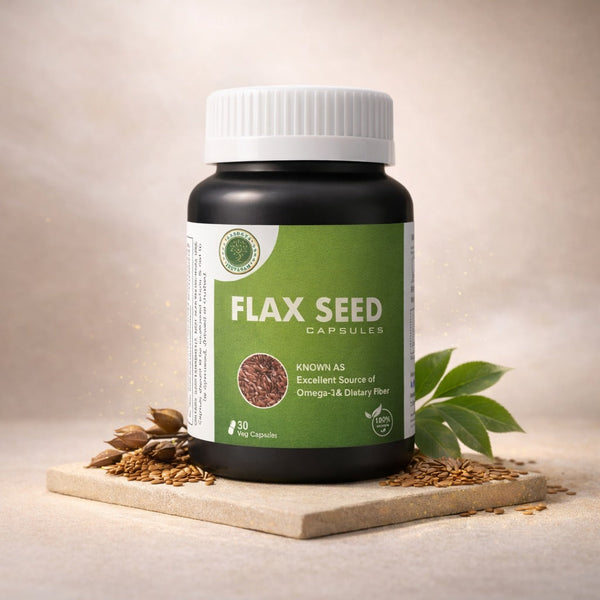 Flax Seed Capsules – Plant-Based Supplement
