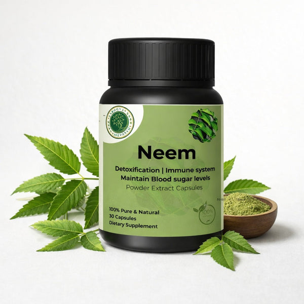 Neem Capsules – Natural Blood Purifier & Skin Support